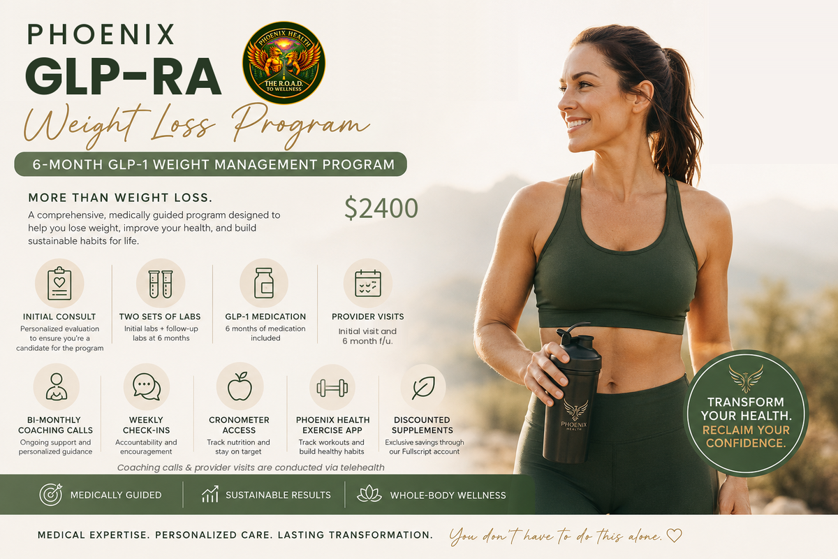 Phoenix Health 6-Month GLP-1 Weight Loss Program